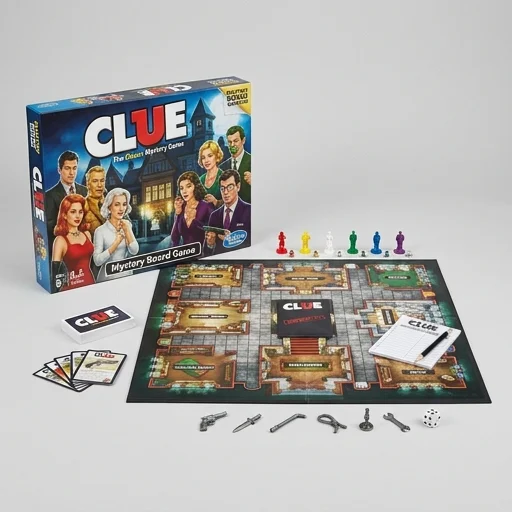 Hasbro Clue Mystery Board Game