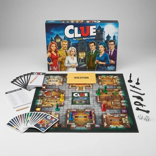 Hasbro Clue Mystery Board Game