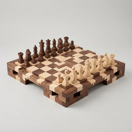 Various Puzzle Chess 3D