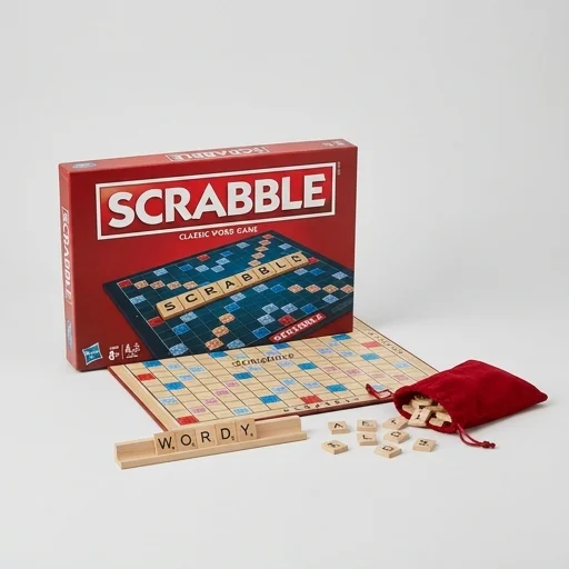 Hasbro Scrabble Classic Word Game