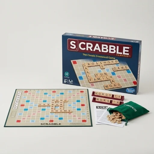 Hasbro Scrabble Classic Word Game