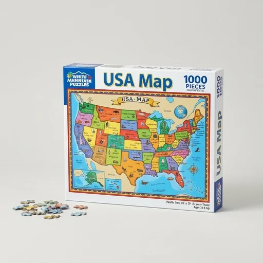 White Mountain Puzzles Jigsaw Puzzle (1000-Piece)